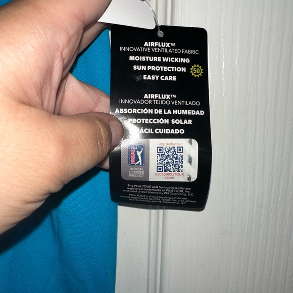 NWT Men’s PGA Tour Airflux polo size l - Picture 4 of 10